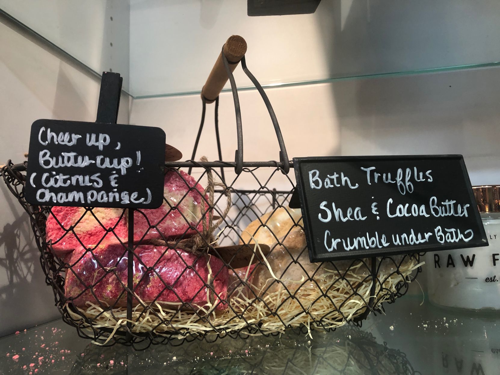 Bath truffles